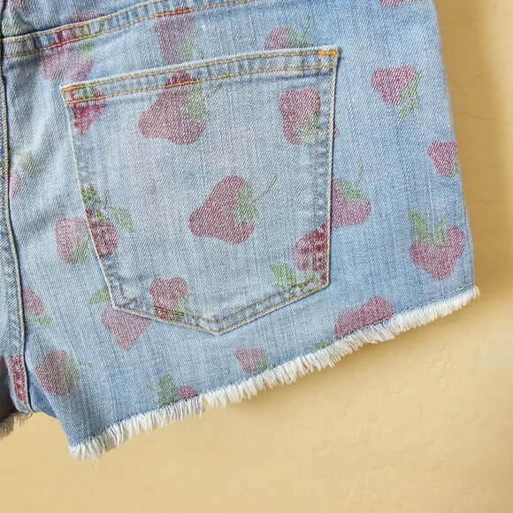 Current/Elliott The Gam Short in Vintage Strawberries - Picture 11 of 15